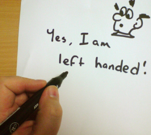 Why are lefties lefty?